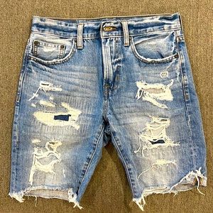 Mens American Eagle denim shorts size 28
